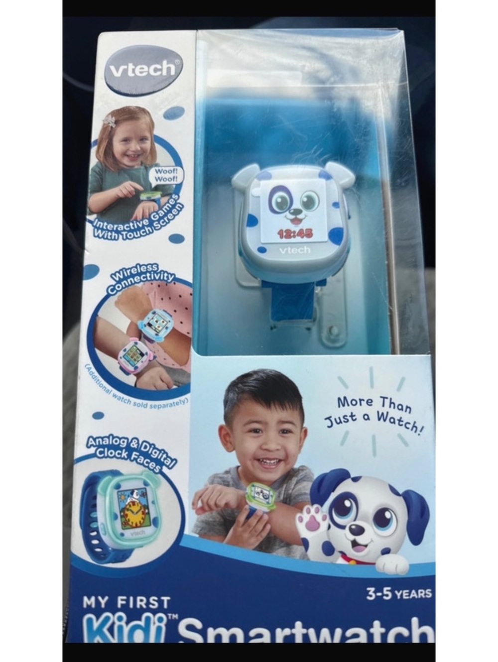 VTech My First Kidi Smartwatch Interactive Kids Watch for Ages 3-5